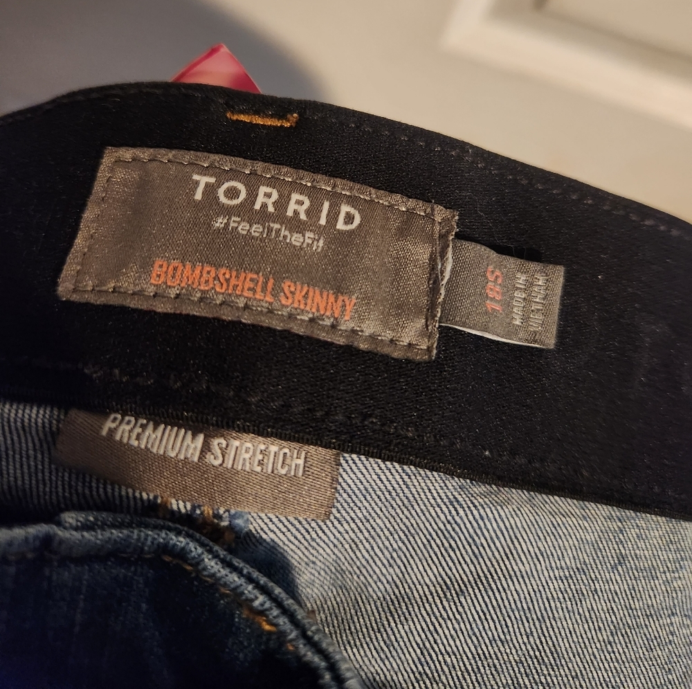 Women's Torrid skinny jeans. Size 18s